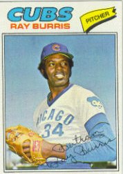 1977 Topps Baseball Cards      190     Ray Burris